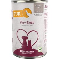 Herrmann's | Reinfleisch Bio-Ente | 12 x 400 g