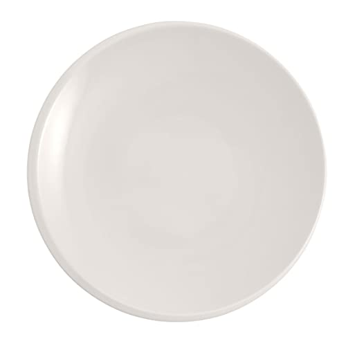 Villeroy & Boch 10-4264-2990 NewMoon Präsentationsplatte, großzügige Platte zum Anrichten von Speisen, Premium Porzellan, weiß, spülmaschinengeeignet, Porcelain