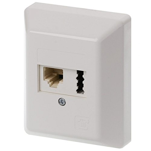 Ze Kommunikationstechnik 133 111 01 TAE White Socket-Outlet – Socket-outlets (65 mm, 80 mm, 27 mm, 30 g)