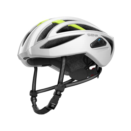 Sena Adult R2 Smart Rennradhelm, Matte White, L