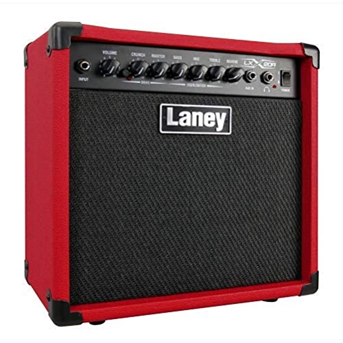 Laney LX20R LX Series - Guitar Combo Amp - 20 Watt - Red