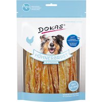 Dokas Hundesnack Hühnerbrust in Streifen | 8X 250g Hundesnack