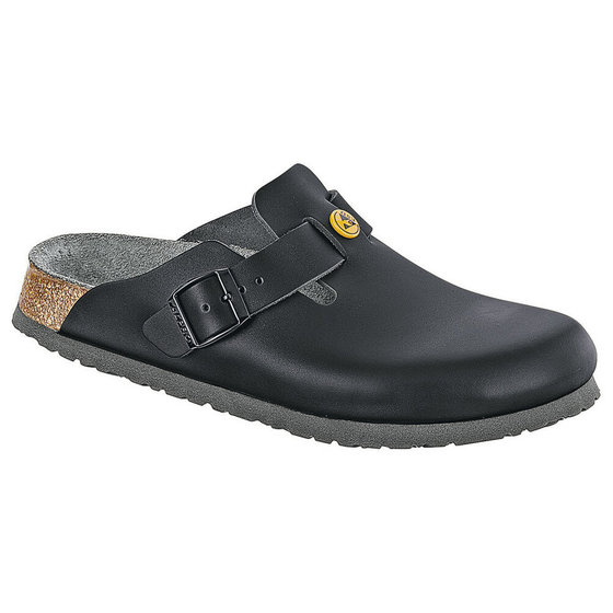 BIRKENSTOCK® - ESD-Clog Boston, Größe 42, schwarz, schmal