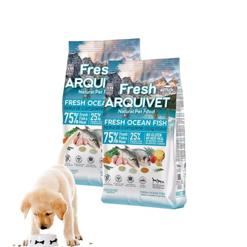 2X ARQUIVET Fresh Halbfeuchte Hundefutter Ozean Fisch 10 kg
