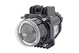 HELLA - LED/DE-Hauptscheinwerfer - 90mm Performance Bi-LED L70 - 24/12V - rund - Einbau - Lichtscheibenfarbe: transparent - rechts/links - 1BL 010 820-001
