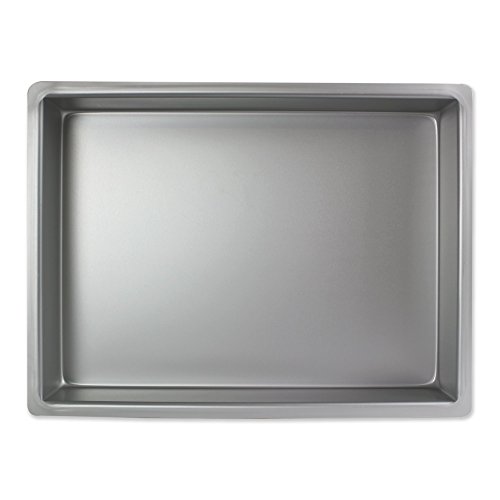 PME OBL09124 Längliche Aluminium-Backform 229 x 304 x 102 mm, Silver, 23 x 30 x 10 cm