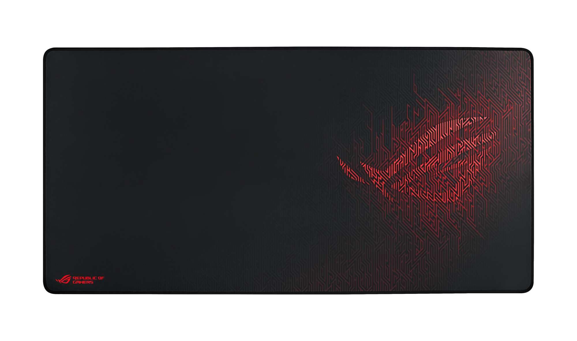 ASUS ROG Sheath Gaming Mauspad (Tischunterlage, extra groß, rutschfest) schwarz / rot