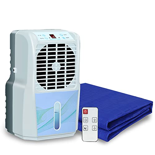 FXNFXLA Matratzen-Kühlkissen, gekühlte Matratzenauflage Wasserkühlsystem-Kühlkissen, für heiße Schläfer und Nachtschweiß, Wasserkreislauf-Matratzenkühler(Color:27"x63")
