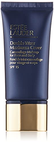 Estée Lauder Double Wear Maximum Cover Foundation Camouflage Make Up Nr. 3, Creamy Vanilla, 1er Pack (1 x 30 ml)