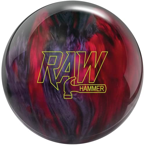 HAMMER Raw Red/Smoke/Black Bowlingball, 6,4 kg