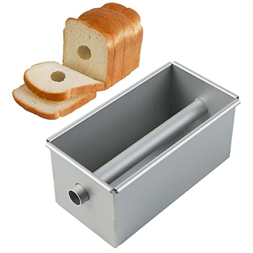 delr Kastenformen, Toastbox-Kuchenform aus Aluminiumlegierung, Lange Brotbackform, hitzebeständige wiederverwendbare Brot-Hackbraten-Käsekuchen-Kuchen-Formen