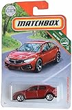 Matchbox '17 Honda Civic Schrägheck, Road Trip 14/20 [rot]