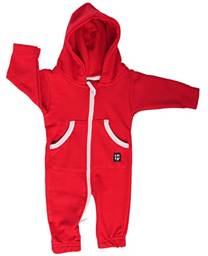Gennadi Hoppe Baby Jumpsuit - Overall,rot,60/62