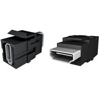 BACHMANN USB 3.0 Keystone Typ A, Kupplung - Kupplung Einbautiefe: 85 mm, Montage in Modul 11296062 (917.120)