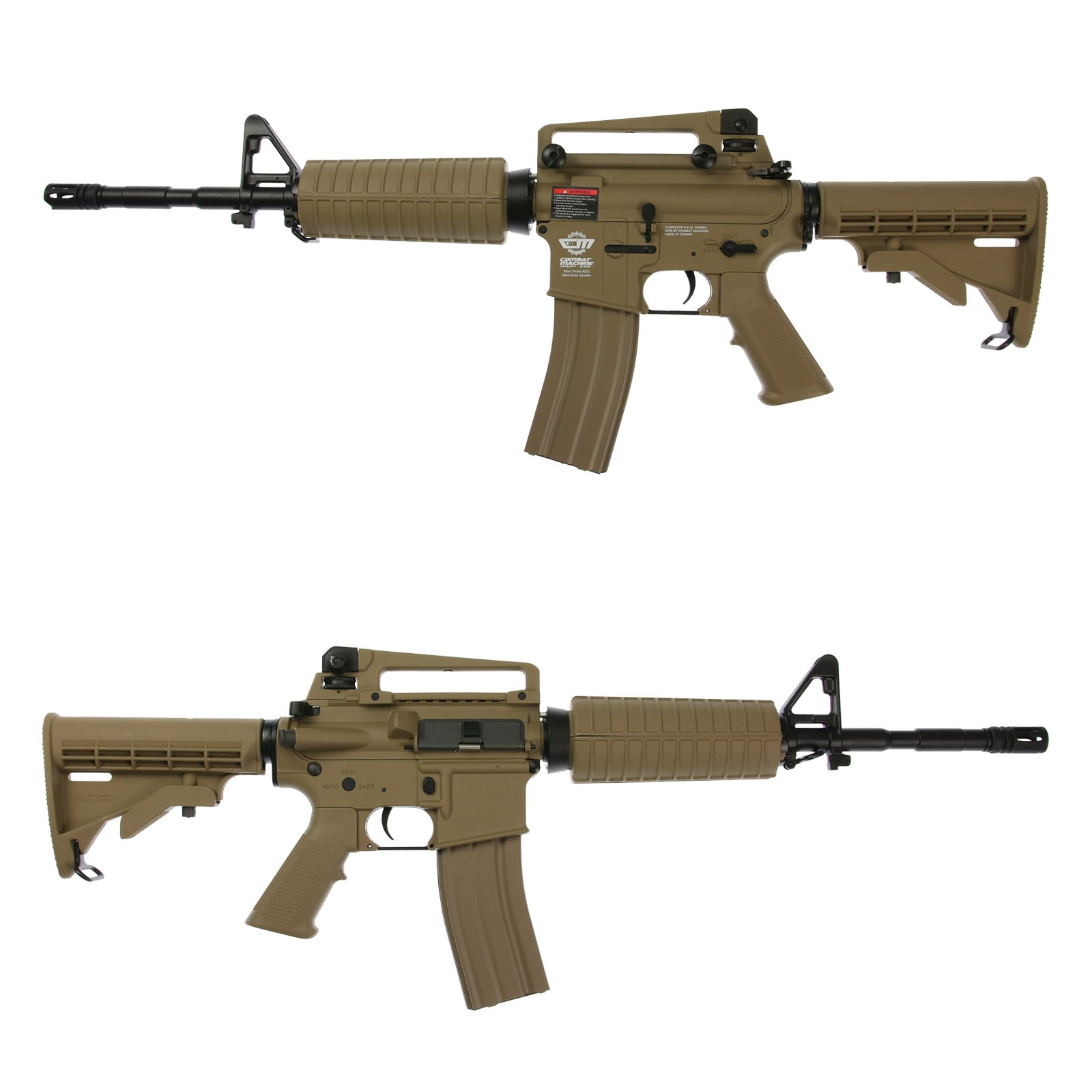 OpTacs Softair - G&G Armament M4 CM16 Carbine - ab 14, unter 0,5 Joule Desert