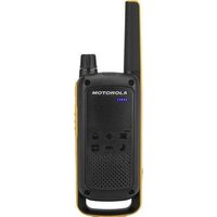 Motorola Talkabout T82 - Tragbar - Two-Way Radio - PMR - 446 MHz - 16 Kanäle - Schwarz, orange (Packung mit 2) (188068)