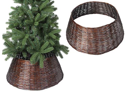 Toyland® Willow Tree Rock - Base Cover - Weihnachtsdekoration (Brown, 56cm)