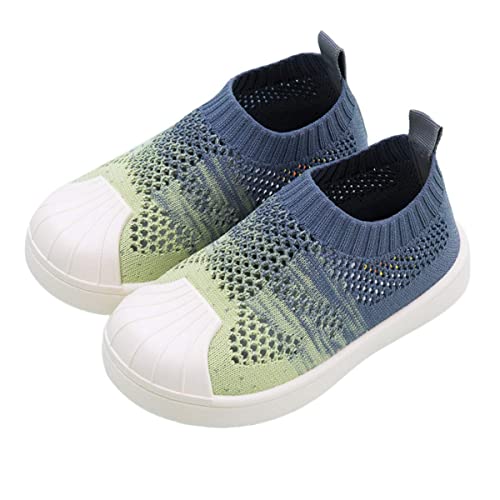 DEBAIJIA Unisex Baby Shoes Plattform, A Mesh Grün, 25/26 EU