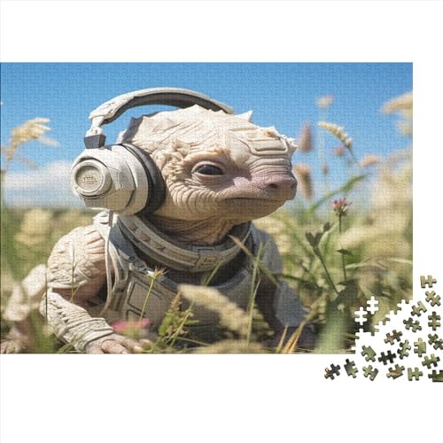 Nerdy Alien Creatures Erwachsene 1000 Teile Gifts Home Decor Puzzles Family Challenging Games Wohnkultur Educational Game Geburtstag Stress Relief 1000pcs (75x50cm)