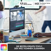 Logitech MX Keys Mini - Tastatur - hinterleuchtet - Bluetooth - QWERTZ - Deutsch - Pale Gray (920-010480)