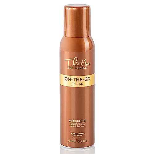 That'so Clear Tanning Spray, Bräunungsspray Gesicht & Körper, (1 x 125 ml)