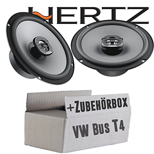 Lautsprecher Boxen Hertz X 165-16,5cm Koax Auto Einbauzubehör - Einbauset für VW Bus T4 Front - justSOUND
