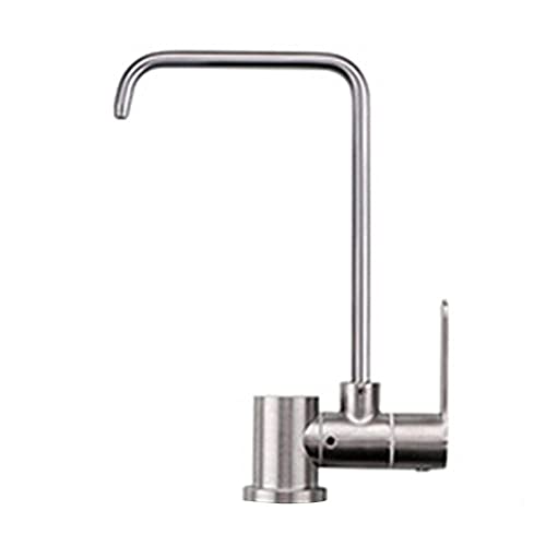Tap Kitchen Sink Faucet Brushed Window Taps 360 Rotation Kitchen Sink Purifier Faucet Fits Reverse Osmosis Systems 1/4''-A LiJJi