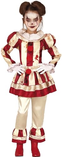 FIESTAS GUIRCA Clown Harlekin Kostüm für Mädchen