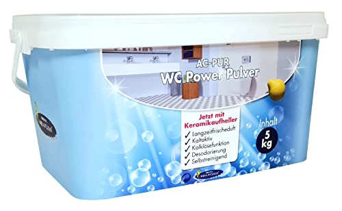 AQUA CLEAN PUR WC Power Pulver Kalklösefunktion 5kg neu mit Keramikaufheller
