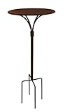 terracotta24 Gartenstecktisch Ø 41cm und Ø55cm stabil massiv Deko Tisch, Tisch Blumenhocker Beistelltisch (Ø:41cm Höhe:72cm)