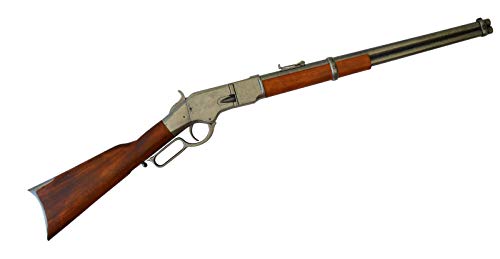 Denix Erwachsene Winchester Gewehrhebel unter Schutz 1886 Gefälschte Waffenreplik, schwarz, One Size