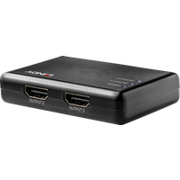 Lindy HDMI-Splitter, 2 Anschlüsse, 10,2G, kompakt