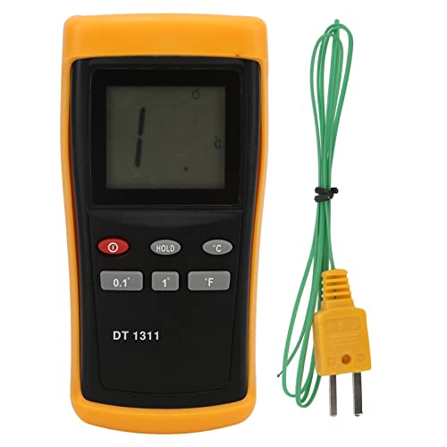 Digitales Thermometer 2 Kanäle, Hochpräzise Messung, Multifunktion, Geringer Stromverbrauch, K-Typ Hand- Und Tischthermometer Für Die Industrie