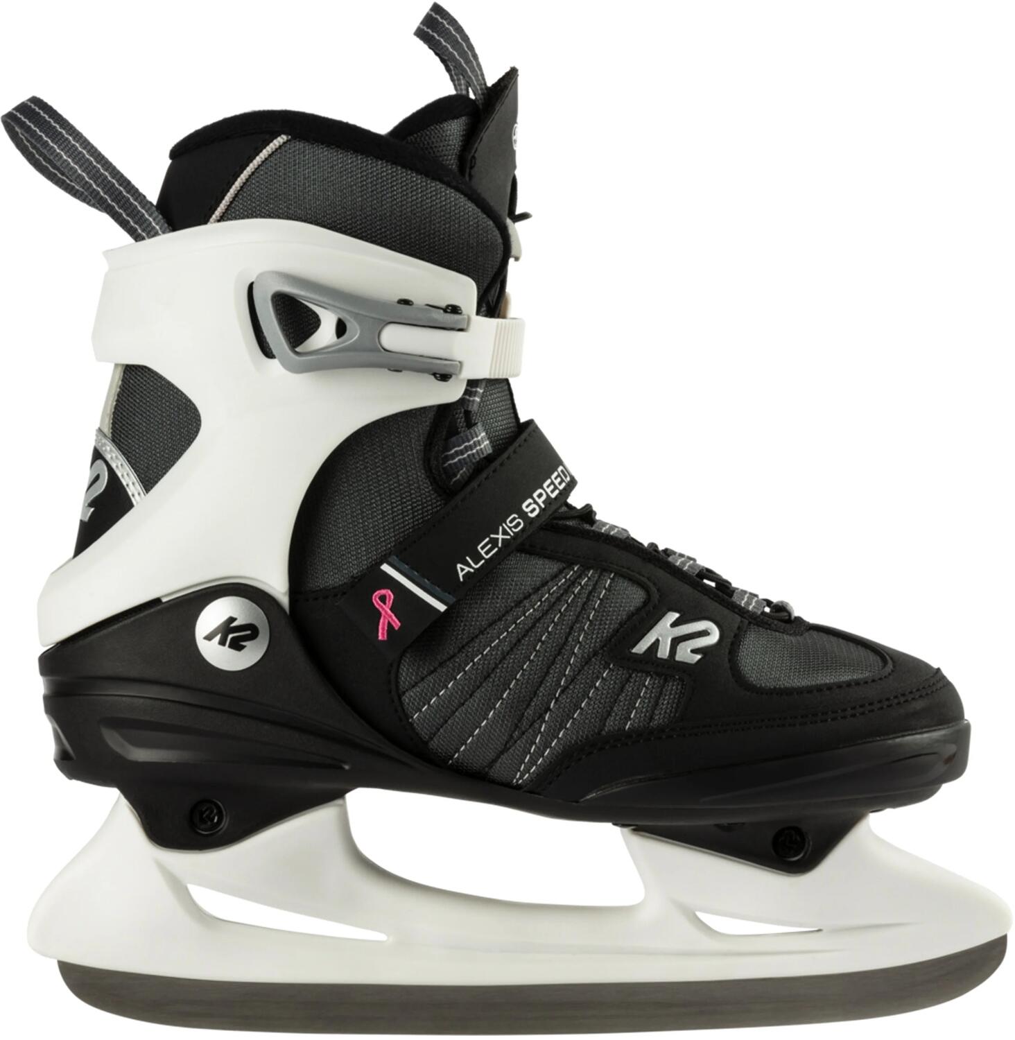 K2 Damen Speed Ice Pro Eishockey, Black-White – Gray, 40