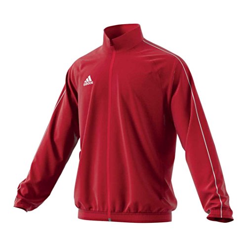 adidas Kinder CORE18 PRE JKTY Sport Jacket, Power red/White, 1112