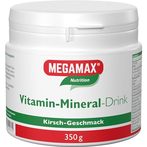 MEGAMAX Vita Mineral Drink Kirsche Pulver 350 g