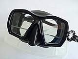 Polaris Plus Tauchmaske mit Lesegläsern +1,75 Korrektur Dioptrien Taucherbrille (Transparent/Blau)