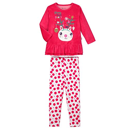 Pyjama Mädchen Langarm HAPPY Weihnachten – Größe – 10 Jahre (140 cm)
