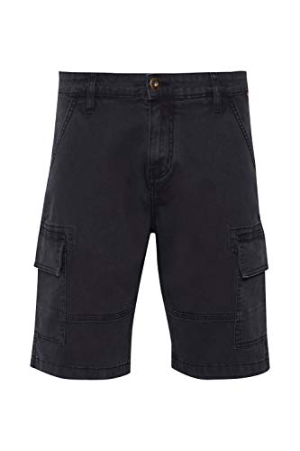 Indicode Brom Herren Cargo Shorts Bermuda Kurze Hose, Größe:L, Farbe:Black (999)