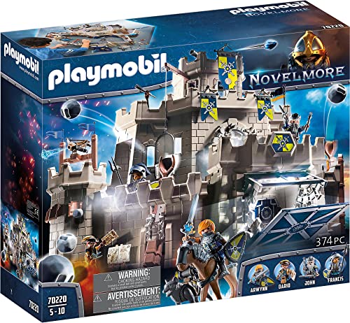 Playmobil Konstruktions-Spielset "Große Burg von Novelmore (70220) Novelmore"
