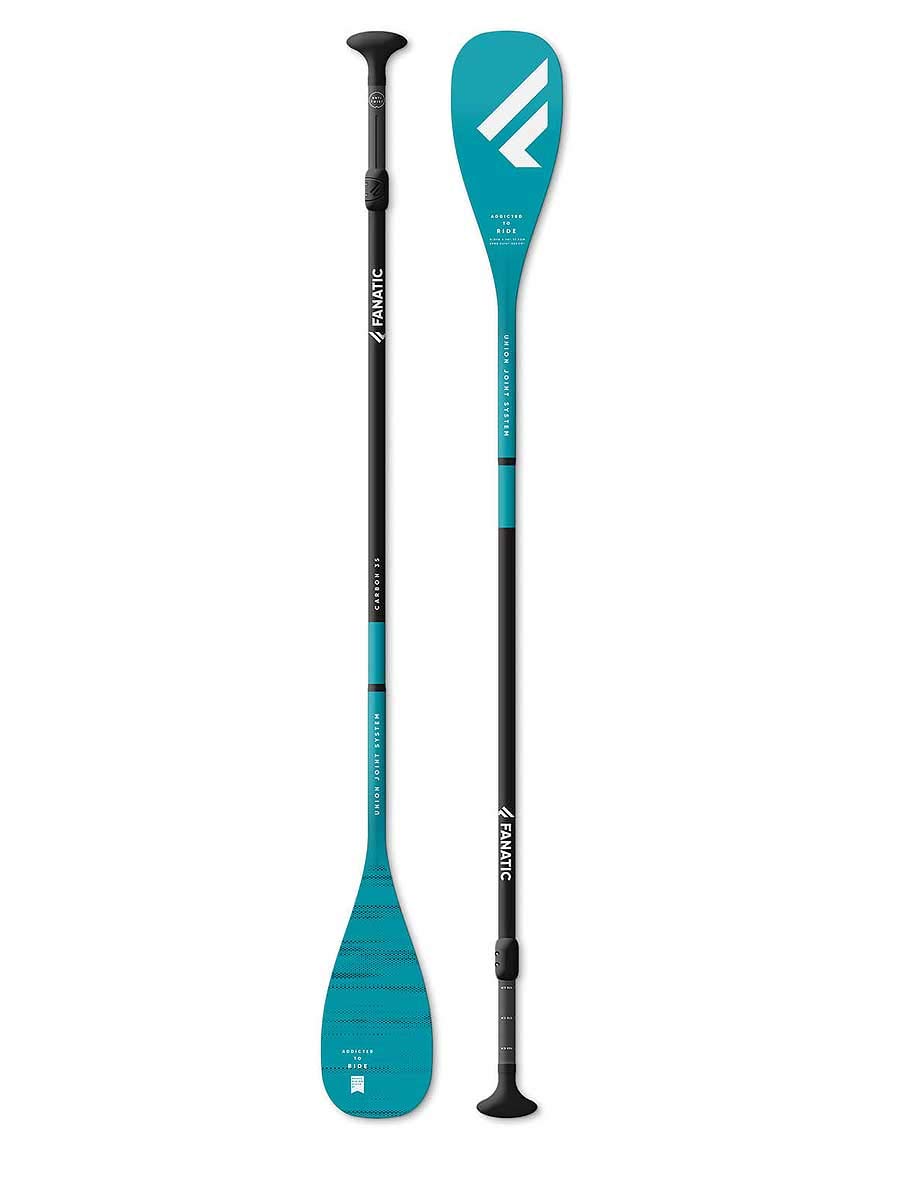 FANATIC Paddle Carbon 35 Adjustable 7.25" Blau - Farbenfrohes verstellbares Paddel, Größe 7.25" - Farbe Blau