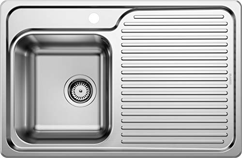 Blanco einbauspüle classic 40 s edelstahl becken links