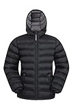 Mountain Warehouse Seasons Gepolsterte Jacke für Kinder, geeignet für alle Jahreszeiten - wasserdichte Winterjacke, leicht & warm Schwarz 104 (3-4 Jahre)