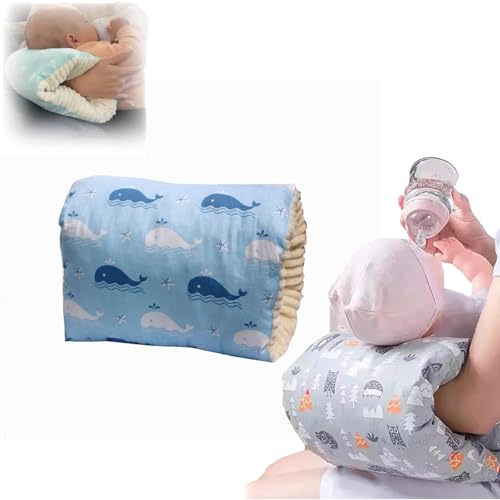 Cozy Cradle Arm Pillow, Cozy Cradle, Nursing Arm Pillow, Breastfeeding and Bottle Feeding Head Support Pillow, Suitable for Mothers with Thin Arms and Rough Skin (F)