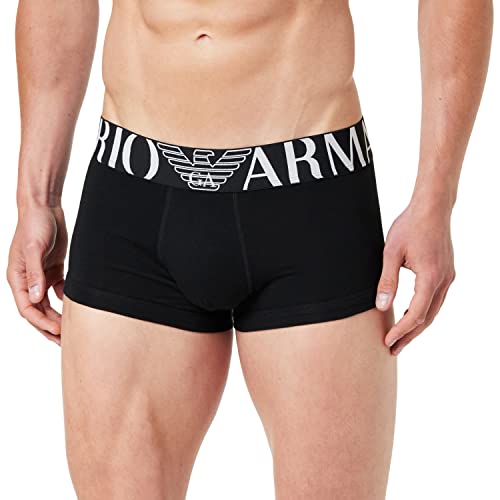 Emporio Armani Underwear Herren 111389CC716 Shorts, Schwarz (Nero 00020), Large