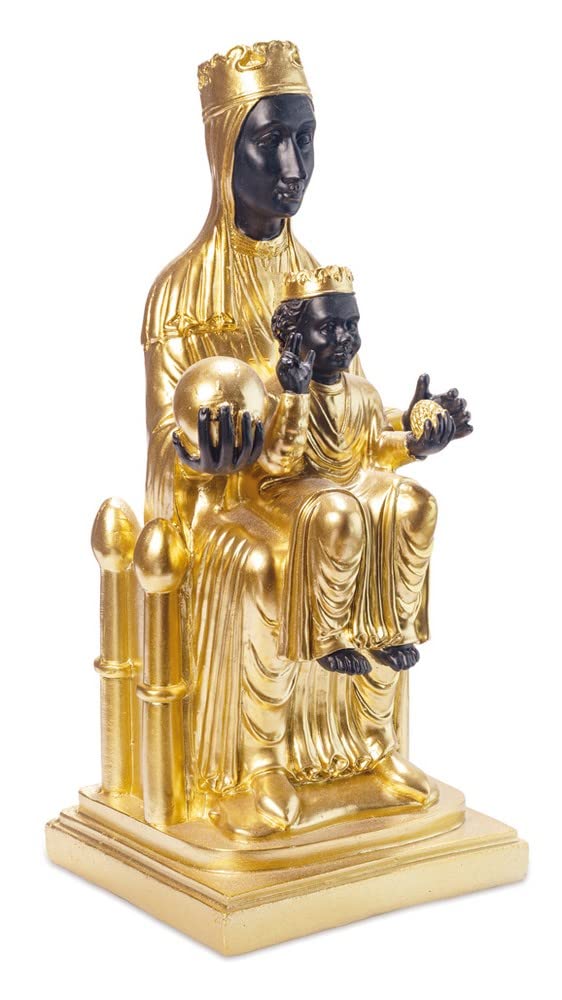 Statue Heilige Jungfrau Montserrat 18/8,5/8 cm