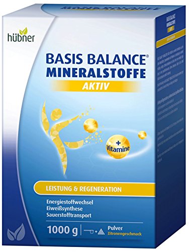 hübner - Basis Balance Mineralstoffe Aktiv - Pulver - 1000 g -