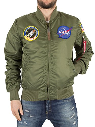 Alpha Industries Herren 166107-1-xl Bomberjacke, Grün (Sage/Green 1), X-Large