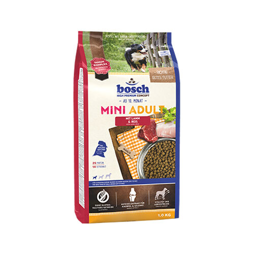 Bosch Mini Adult Trockenfutter - Lamm & Reis - 15 kg