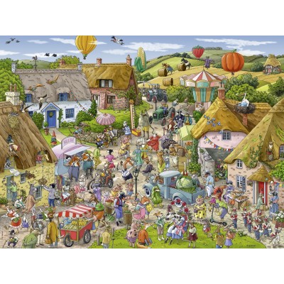 Heye Country Fair Puzzle, Silver